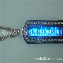 厂家供应LED胸牌多国语言