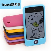 itouch4硅胶套聪明豆TOUCH4保护套保护壳ipodtouch套外壳