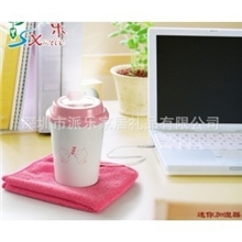 鑫米乐水杯式USB迷你加湿器喷雾器送毛巾秋冬预防疾病美容养颜