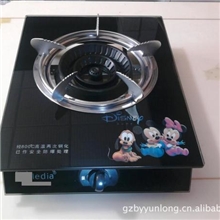 厂家专业生产、美观超薄小巧家用台式玻璃面热气灶热销中