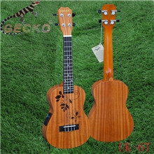工厂直销23寸桃花芯尤克里里吉他乐器ukuleleGuitar木吉他