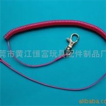 供应塑料弹簧钓鱼绳按客户颜色调色质优价廉