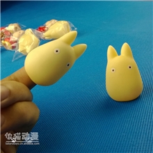 3444#S2#宫崎骏龙猫指偶手指公仔小龙猫