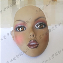 低价供应来样来图订制加工生产搪胶模特手模特头