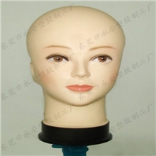 【东莞厂家供应】模特头头模塑胶模特头模特配件