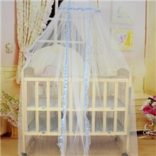 婴儿床蚊帐宫廷蚊帐宝宝床/婴儿床蚊帐落地批发带支架
