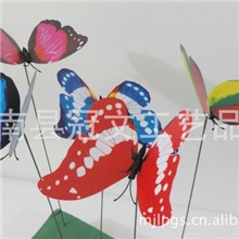 仿真蝴蝶12公分花插蝴蝶蝴蝶工艺品