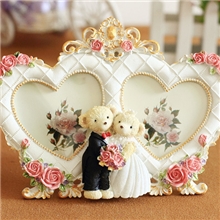 欧式镂空复古相框高档家居摆件结婚用品礼品5寸热销！109180