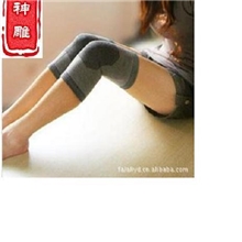 厂家热销，供应远红外磁纤维竹炭护膝，保暖蓄热，释放远红外。