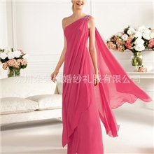 外贸2013新款婚纱，晚礼服，雪纺晚礼服，欧美新款，可来图定制