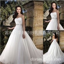 苏州厂家供应2013外贸婚纱礼服伴娘礼服，舞会晚礼服，品质保证