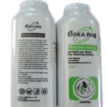 可乐狗干洗粉免用水洗去垢除臭275G(芬依草/青萍果味)2种