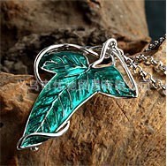 指环王胸针魔戒指环王精灵树叶胸针精灵胸针树叶胸针项链吊坠