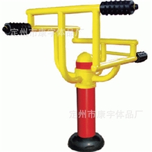 供应户外健身路径：四级压腿按摩器；腿部按摩器材