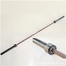 批发供应轴承发黑杠铃杆高级举重杠铃杆crossfitbar【图】