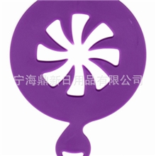 厂家直销注塑加厚风叶咖啡模具咖啡喷花模板/咖啡拉花模具/