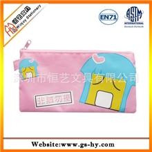 笔袋批发学生学习文具的大容量卡通笔袋可爱韩版定制笔袋厂家