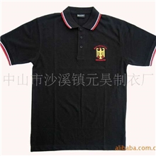 厂家直供polo衫休闲翻领T恤全棉珠地韩版男装polo