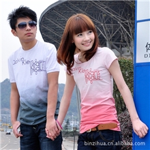 东莞市2013新款女装情侣装夏装情侣t恤短袖亲子装家庭装欢迎订购
