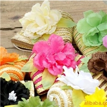 纸辫小包/田园甜美花朵儿童零钱包手机包钥匙包可爱单肩包草编包