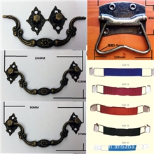 定制各种塑料出口高质量合金塑料箱包配件把手提手拉手配件