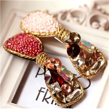 独家原版饰品专柜正品大蝴蝶结发夹韩版发卡新娘头饰发饰水钻