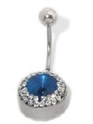 新款不锈钢人体穿刺饰品肚脐环