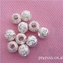 8N纯银转运珠纯银双环路路转运珠配件珠子S990散珠批发