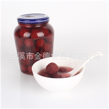 代加工各类水果罐头【真心罐头】杨梅罐头绿色食品罐头