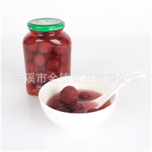 代加工生产各类水果罐头【味品堂】杨梅罐头品牌罐头加工厂