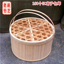 粽子篮鸡蛋篮竹篮子大闸蟹礼品竹篮子厂家批发竹篓竹筐