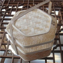 供应水果竹篮包装、环保竹篮、各类水果、食品包装竹篮