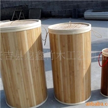 供应竹篮竹筒竹包装装衣篮竹筐收纳篮