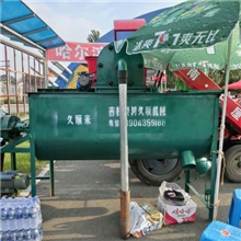 【卖】供应自吸式卧式饲料粉碎机械、畜养殖机械搅拌视频（吉林）