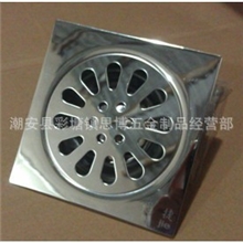 思博不锈钢3厘亮光单用水封防臭地漏浴室工程厂家直销