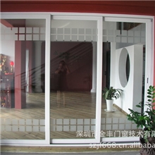 供应铝合金门窗推拉门高档铝合金推拉门白色