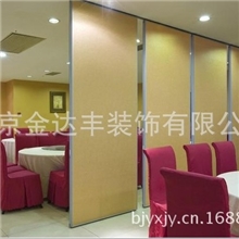 85硬包布面移动隔断墙活动门隔断