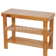 厂家批发优质楠竹70鞋凳50换鞋凳60换鞋凳竹制书架、工艺品