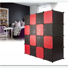 【热销产品】供应经典压花自由组合柜时尚创意韩式组合衣柜