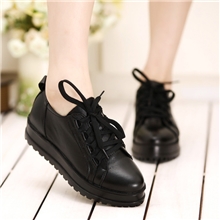 【爆款】女鞋批发新款真皮小单鞋欧美女式内增高头层牛皮休闲鞋子