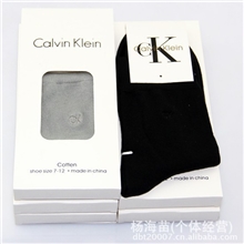 正品CalvinKlein专柜CK男袜男士商务袜全棉袜子批发城防臭袜