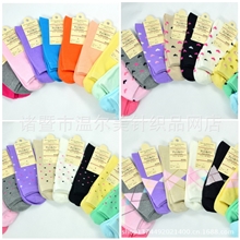全棉纯棉日系糖果色秋冬款女士袜子批发淘宝爆款女袜厂家批发wazi