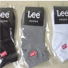 厂家直销刺绣外贸全棉时尚运动男士船袜独立包装纯色男袜批发