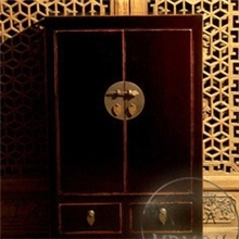 全手工艺术彩绘仿古家具磨边鞋柜地柜储物柜