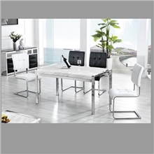 不锈钢餐台大理石餐桌钢化玻璃餐台工厂直销后现代酒店家具
