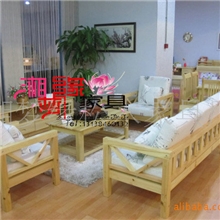 厂家直销订做松木家具实木家具松木沙发实木沙发沙发S103