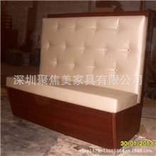 四季小火锅卡座防火板卡座双人位卡座深圳聚焦美家具厂家定做