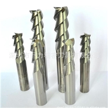 供应铝用铣刀三刃铝用铣刀整体进口钨钢耐磨好排屑的铝用铣刀