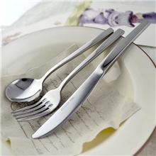 新品不锈钢西餐餐具套装牛排刀叉三件套西餐刀叉勺【JST20】