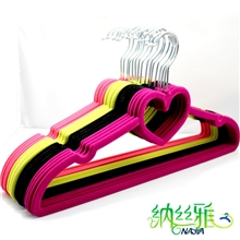 【伙拼】心型衣架防滑衣架桃心衣架月销几十万现货批发